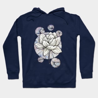 Lotus Flower Abstract II Hoodie